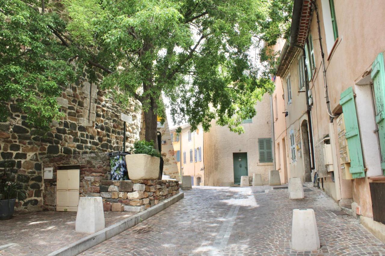 La Garde Studio Atypique Le Rocher, Climatisation, Belle Decoration Bagian luar foto