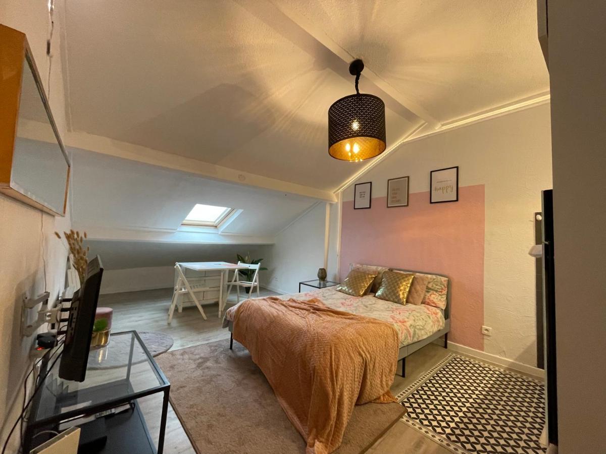 La Garde Studio Atypique Le Rocher, Climatisation, Belle Decoration Bagian luar foto